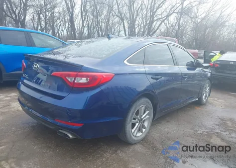 2017 Hyundai Sonata Se z USA, uszkodzony, nr VIN 5NPE24AF7HH450883